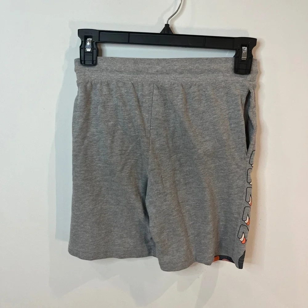 Naruto Shippuden Collection Gray Graphic Sweat Shorts Boys Large Viz Media - 115